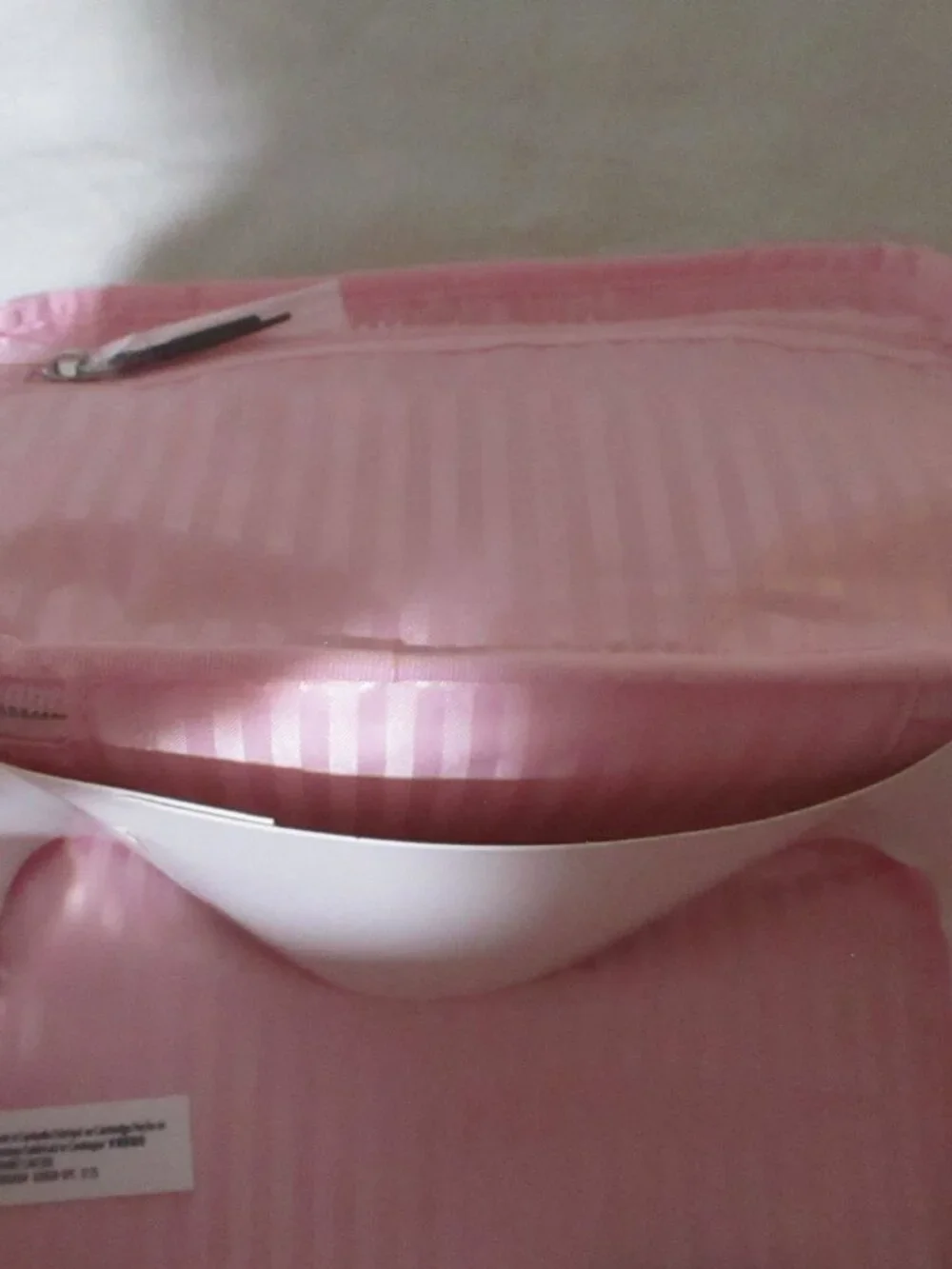 Victoria's Secret Express Train Case Heritage Stripe NWT (FIRM PRICE)